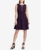 DKNY Faux-Suede Fit & Flare Dress, Created for Macy's